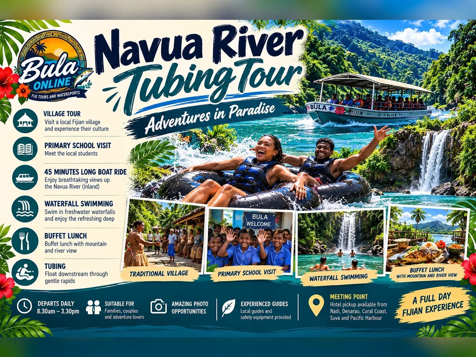 Navua River Tubing Tour